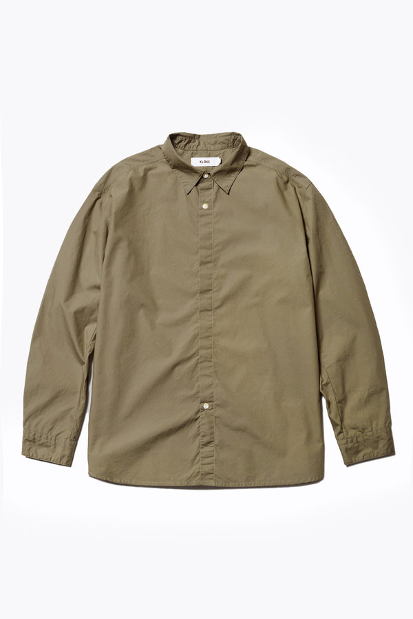 Iberia Long Sleeve Shirt Olive Brown