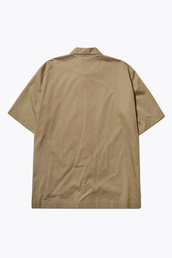 Perisi S/S Shirt Olive Brown