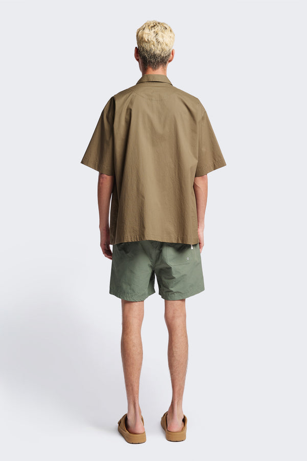 Perisi S/S Shirt Olive Brown