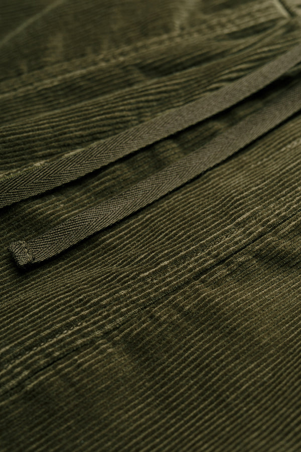 Elation Cord Short Dark Olive