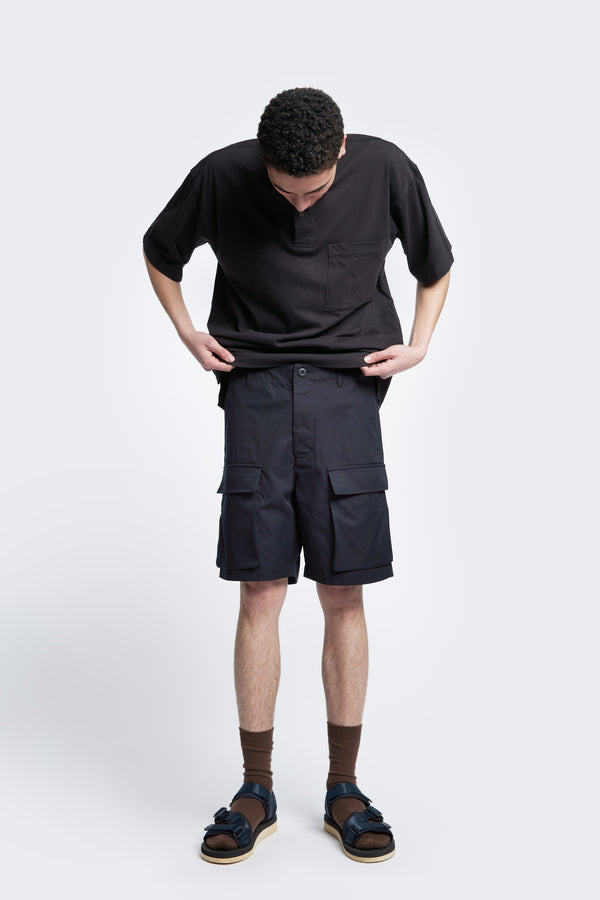 Field Cargo Short Black