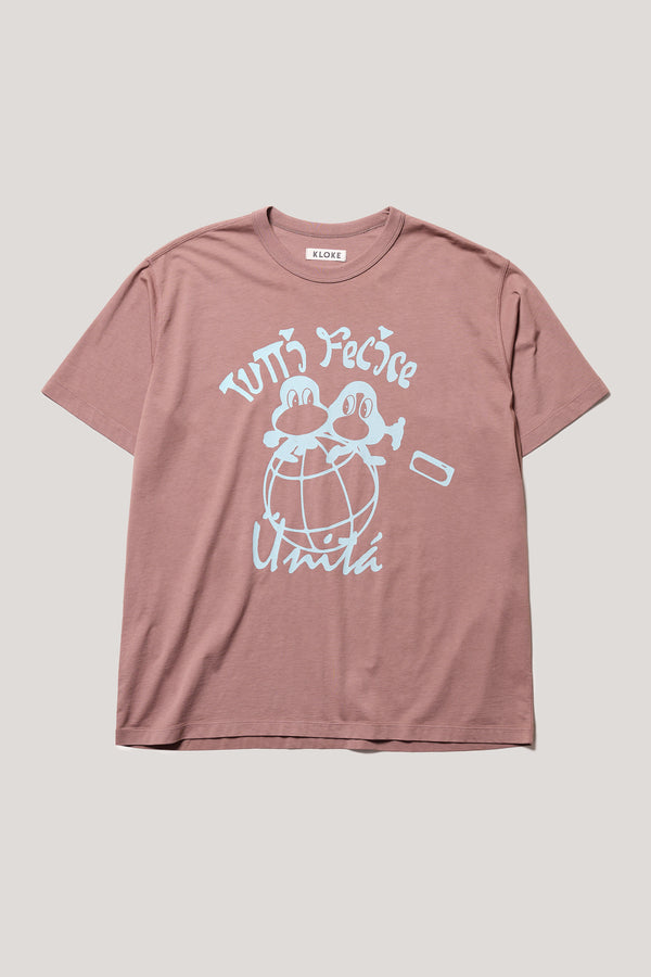 Men's Tutti Felice Print Tee Cocoa