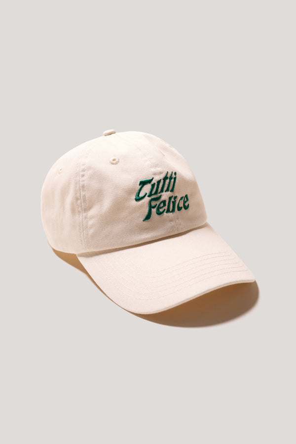 Tutti Felice Embroidered Cap Ecru