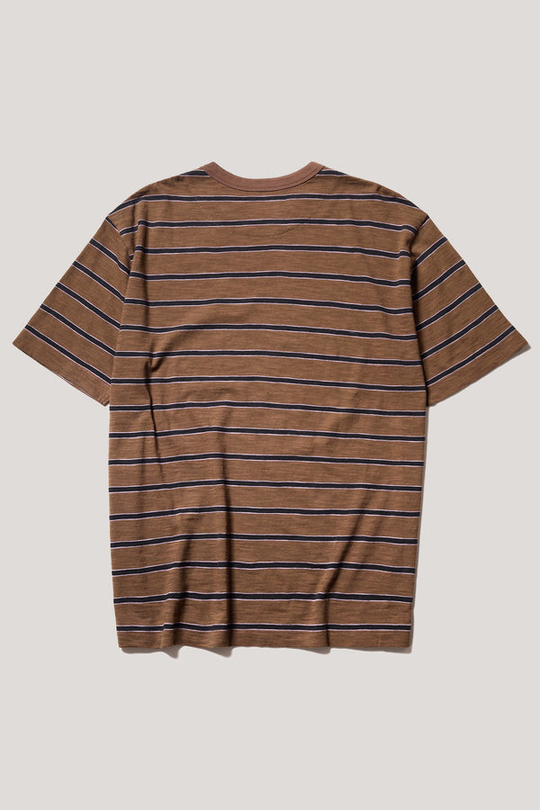 Vocation Tee Brown/Black/Lilac Stripe