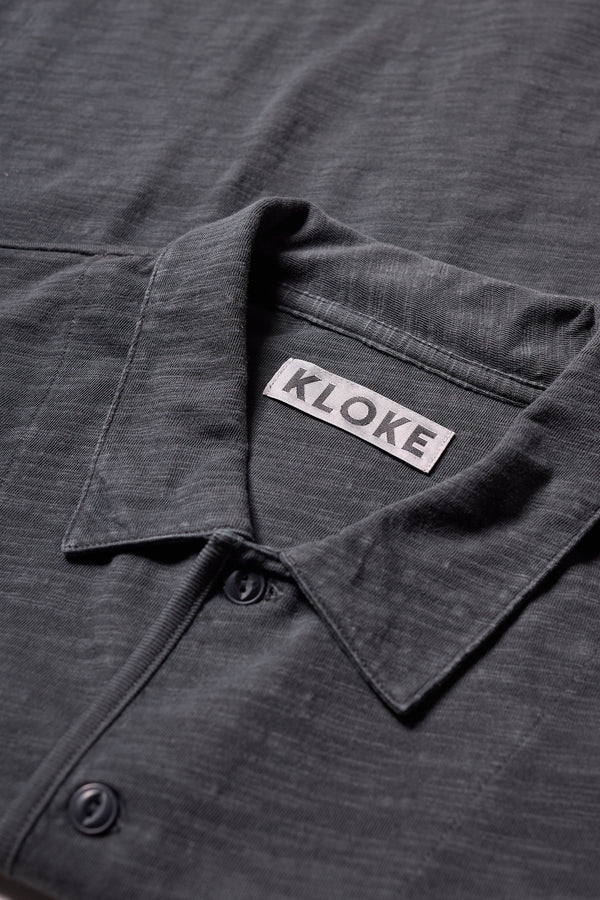 Tectonic Jersey Shirt Jet Black