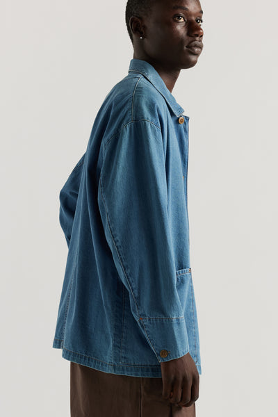 Shop Protocol Coverall — Mid Wash | Kloke