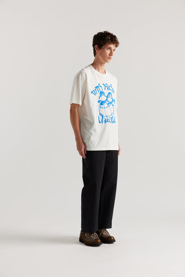 Men's Tutti Felice Print Tee Off White