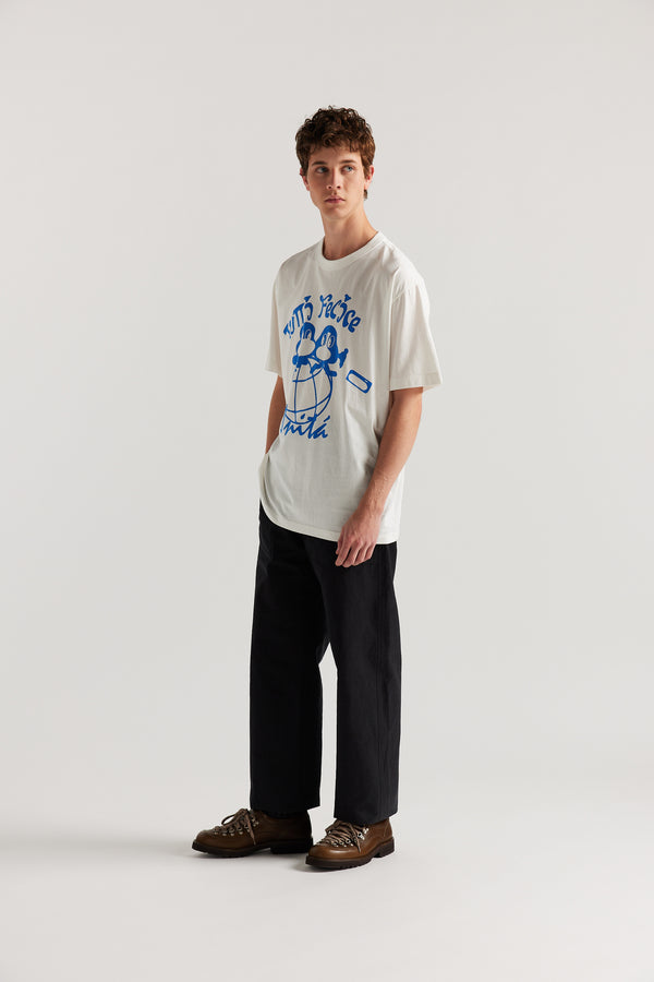 Men's Tutti Felice Print Tee Off White