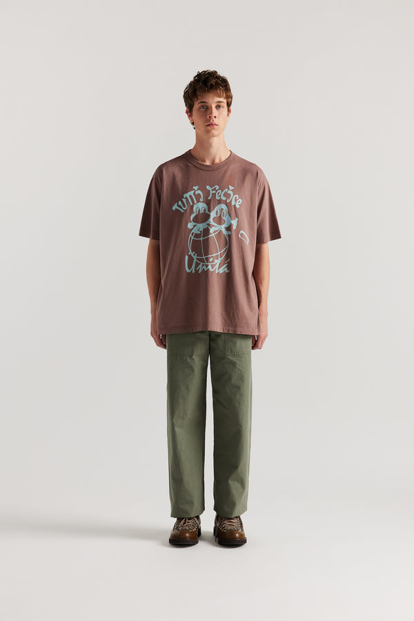 Men's Tutti Felice Print Tee Cocoa