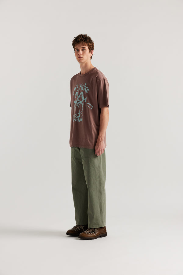 Men's Tutti Felice Print Tee Cocoa