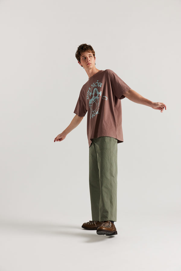 Men's Tutti Felice Print Tee Cocoa