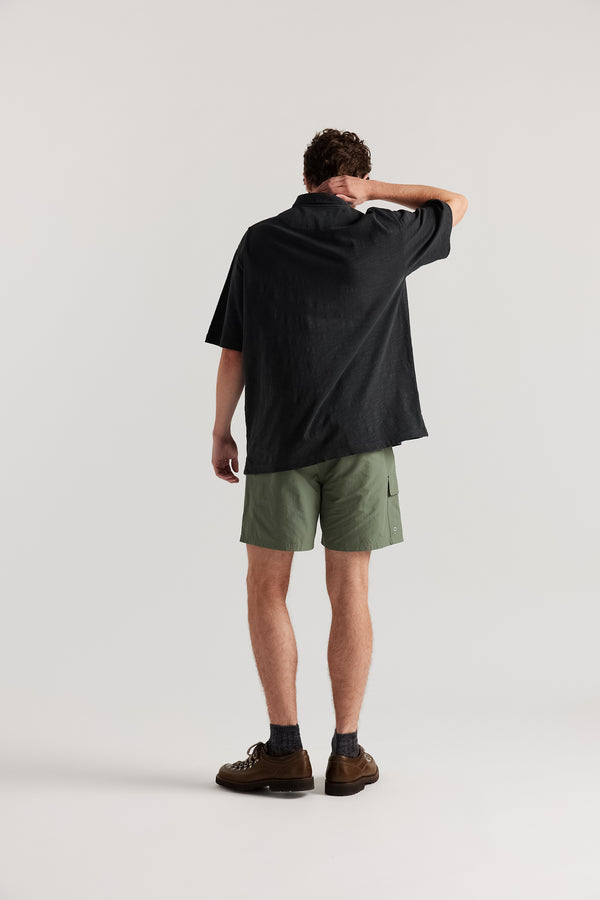 Tectonic Jersey Shirt Jet Black