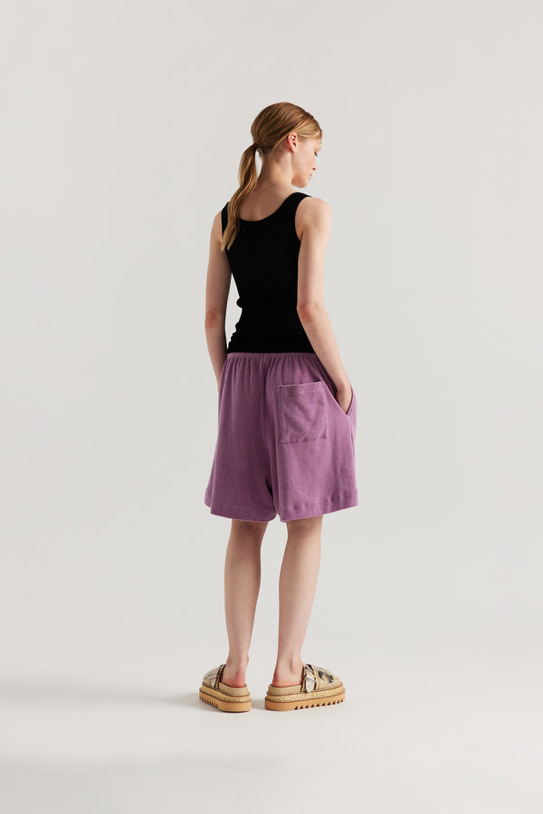 Glint Lounge Short Purple