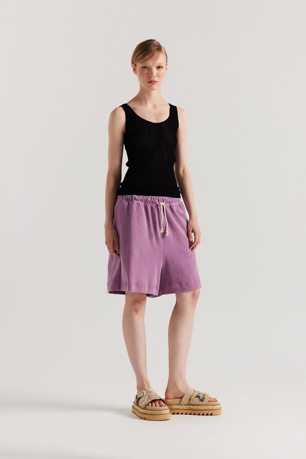 Glint Lounge Short Purple