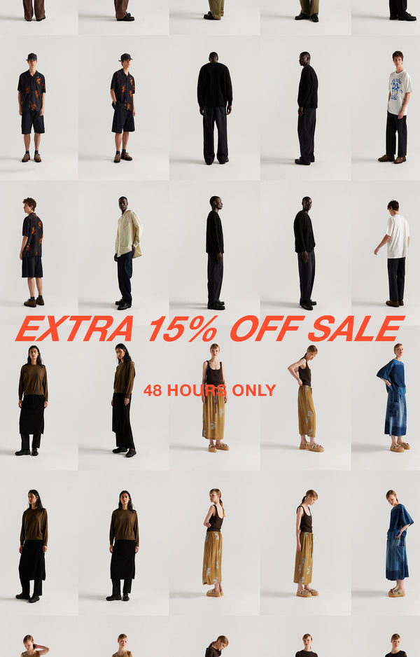 Extra 15% off sale for 48 hours 
