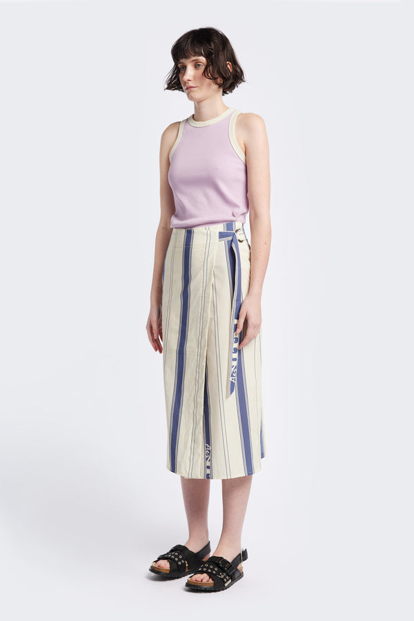 Aer Vital Skirt Blue/Ecru