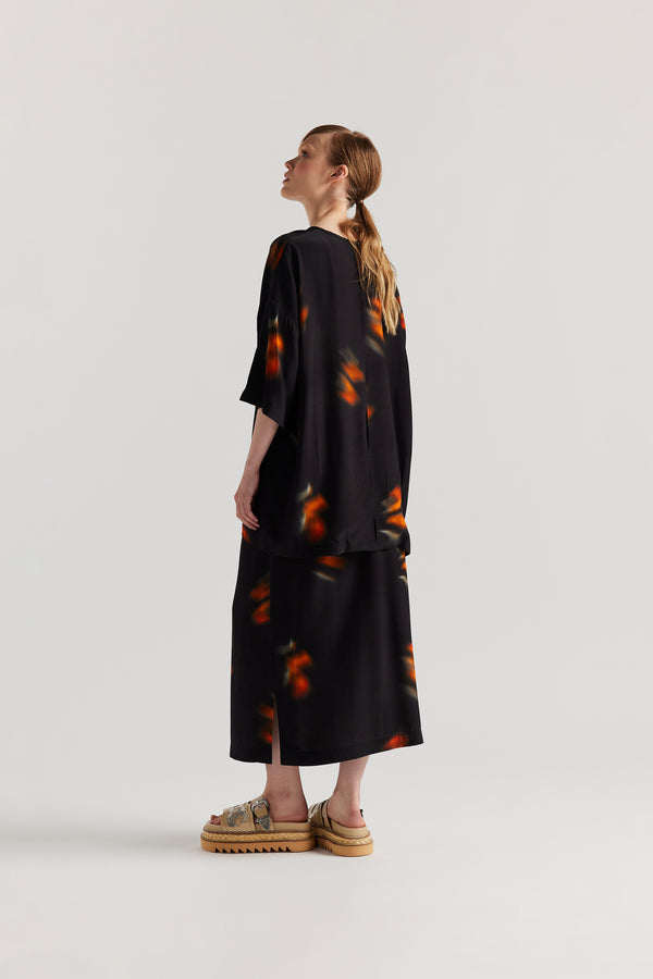 Airfoil Skirt Black/Orange