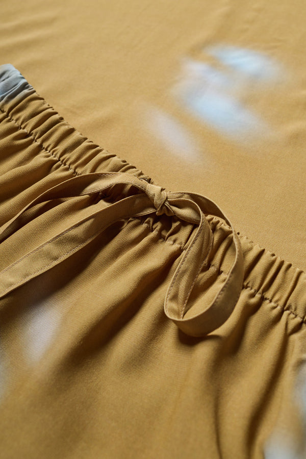 Airfoil Skirt Sand/Turquoise