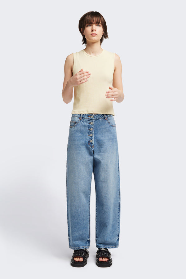 Delphi Jean Mid-Blue Fade