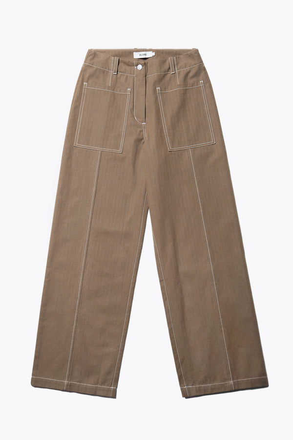 Delta Pant Brown