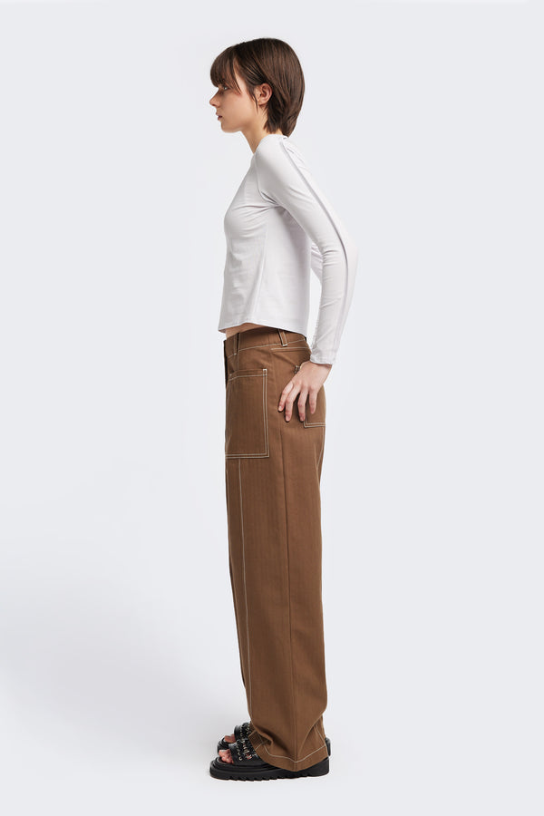 Delta Pant Brown