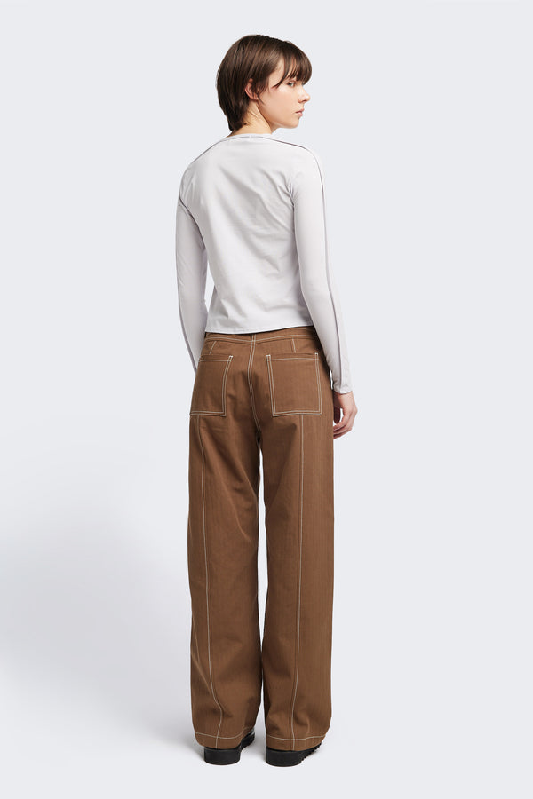 Delta Pant Brown