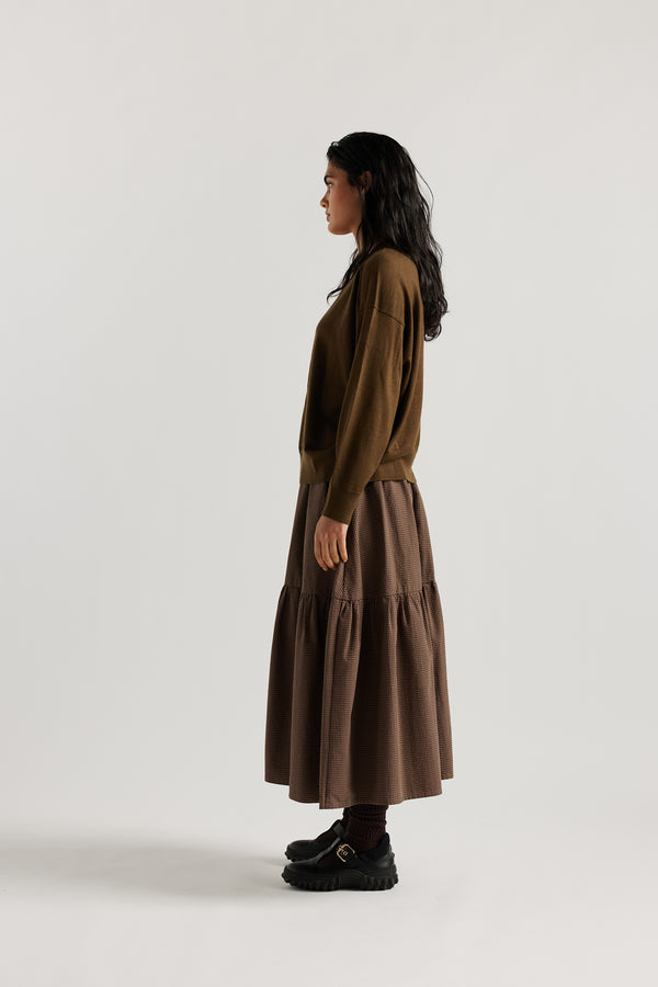 Descend Merino Knit Brown