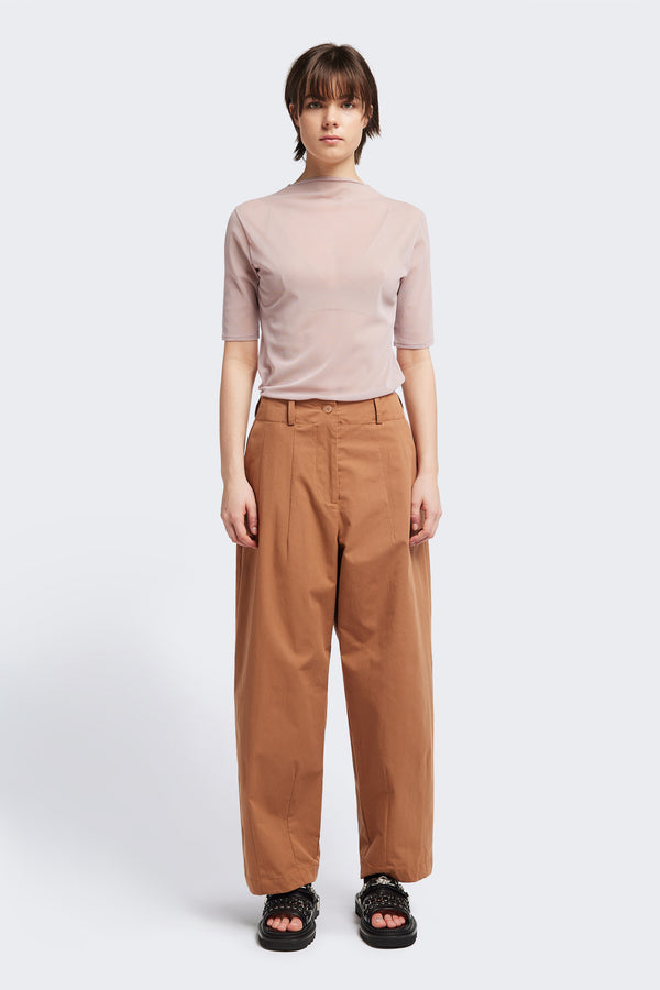 Flow Mesh Top Pale Mauve/Peach