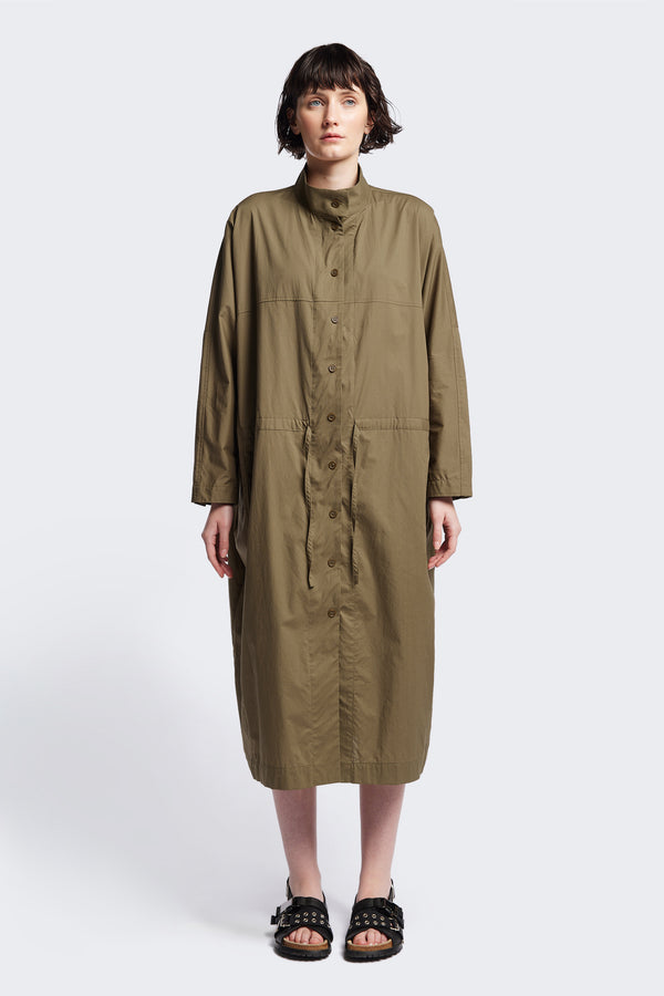 Iberia Dress Olive Brown