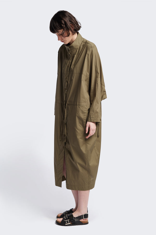 Iberia Dress Olive Brown
