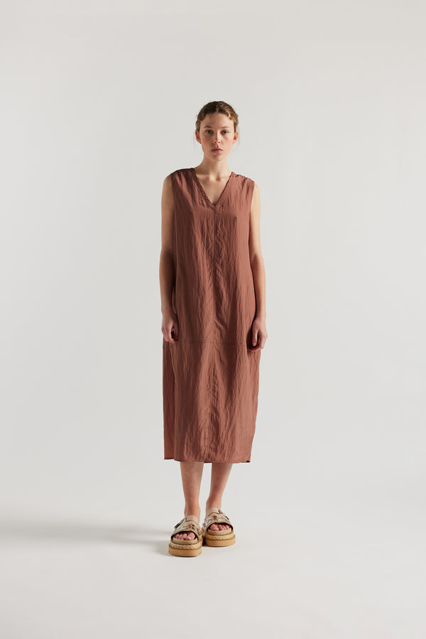 Incandescent Dress Cocoa