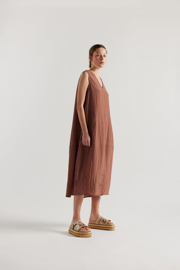 Incandescent Dress Cocoa
