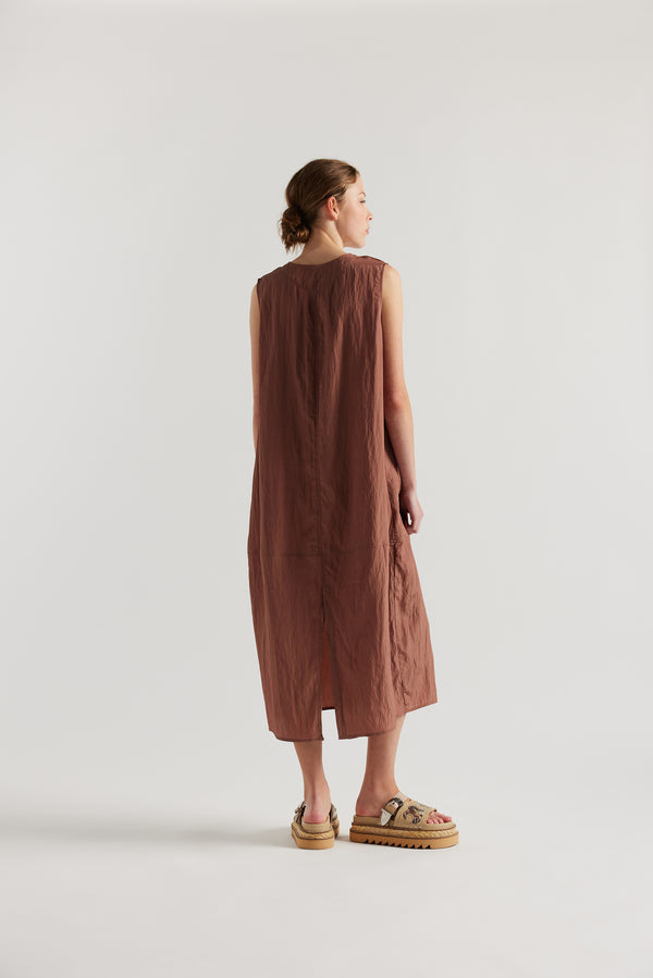 Incandescent Dress Cocoa