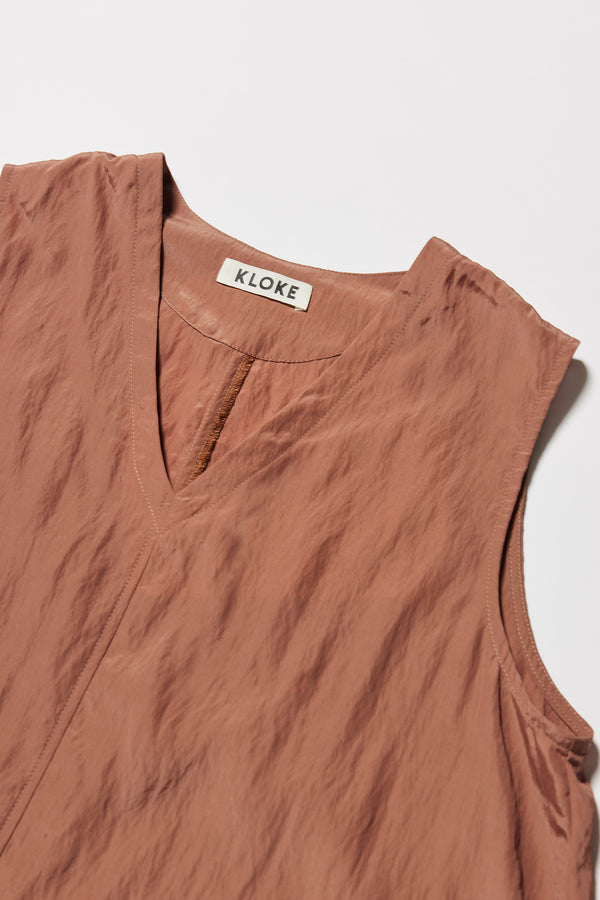 Incandescent Dress Cocoa