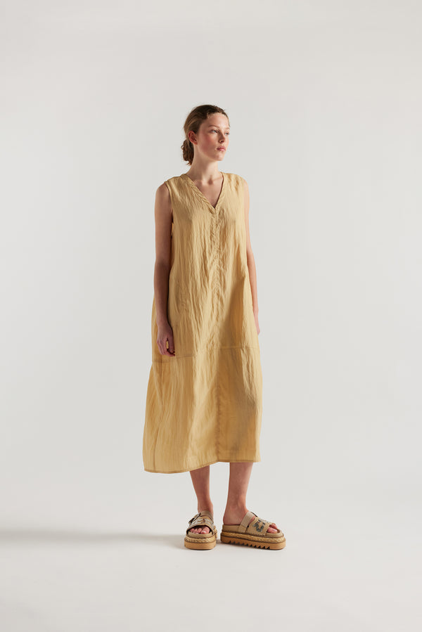 Incandescent Dress Sand