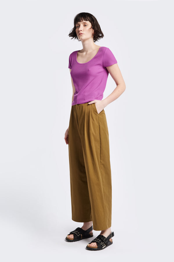 Interim Pant Olive Brown