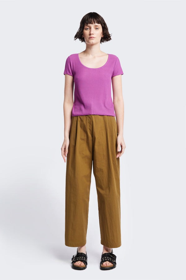 Interim Pant Olive Brown