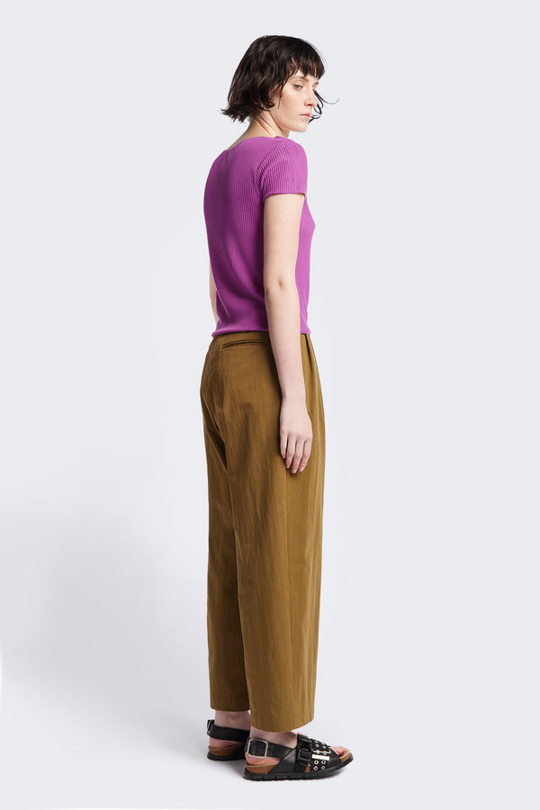 Interim Pant Olive Brown