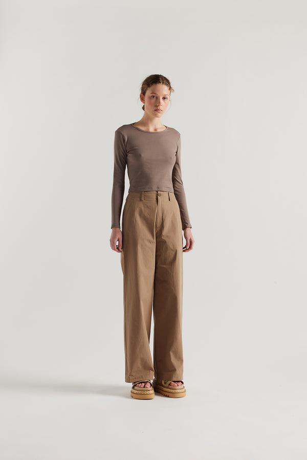 Mist Ballet Top Fawn