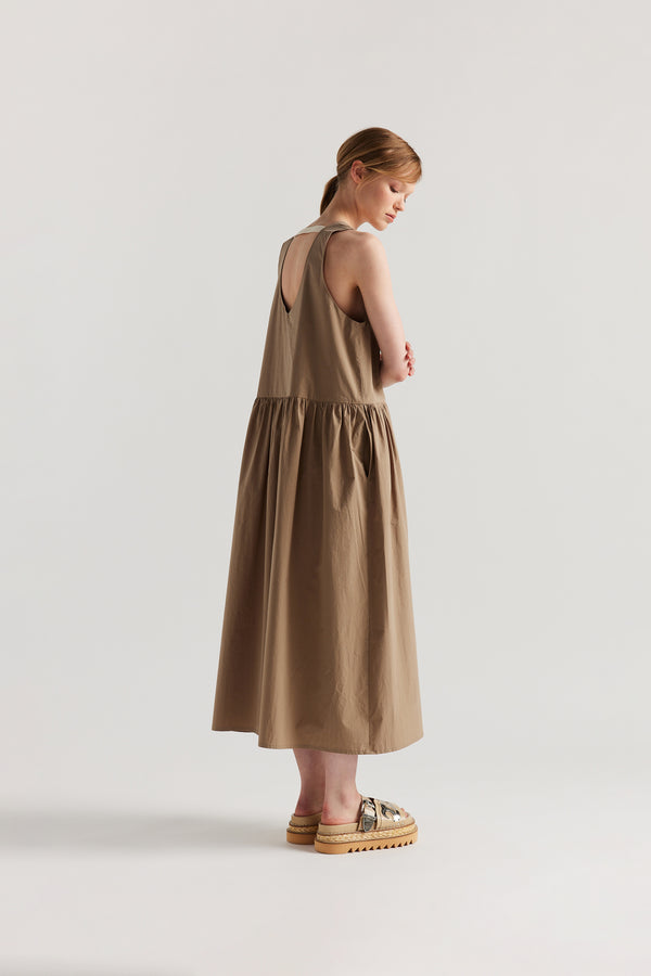 Nilas Dress Taupe