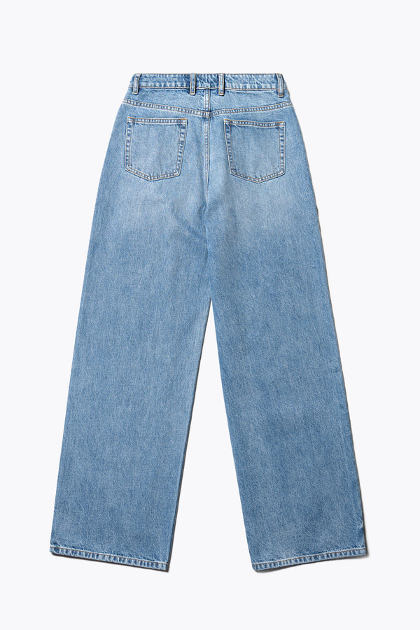 Temple Jean Mid Blue Fade
