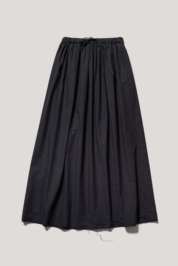 Tempo Gathered Skirt Black