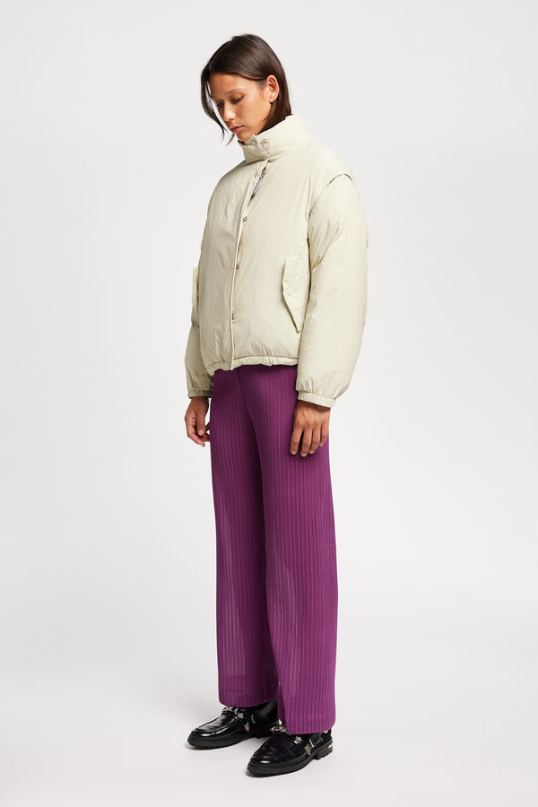 Transform Puffa Jacket Bone/Mauve