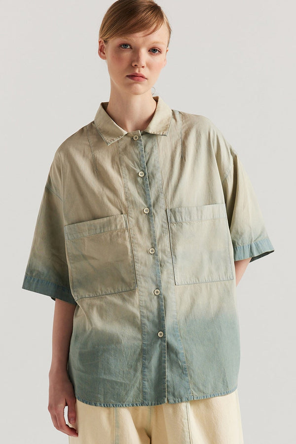 Tumult Shirt Blue Fade