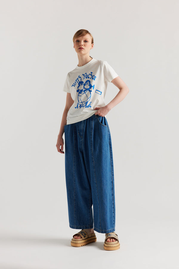 Uproar Denim Pant Mid Wash