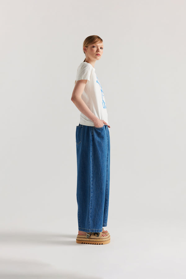 Uproar Denim Pant Mid Wash