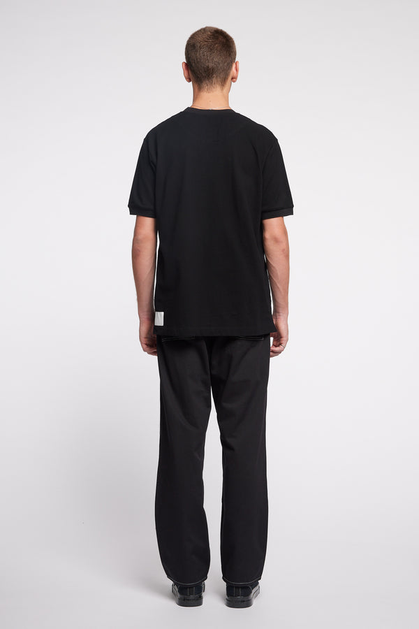 Pique S/S Tee Black