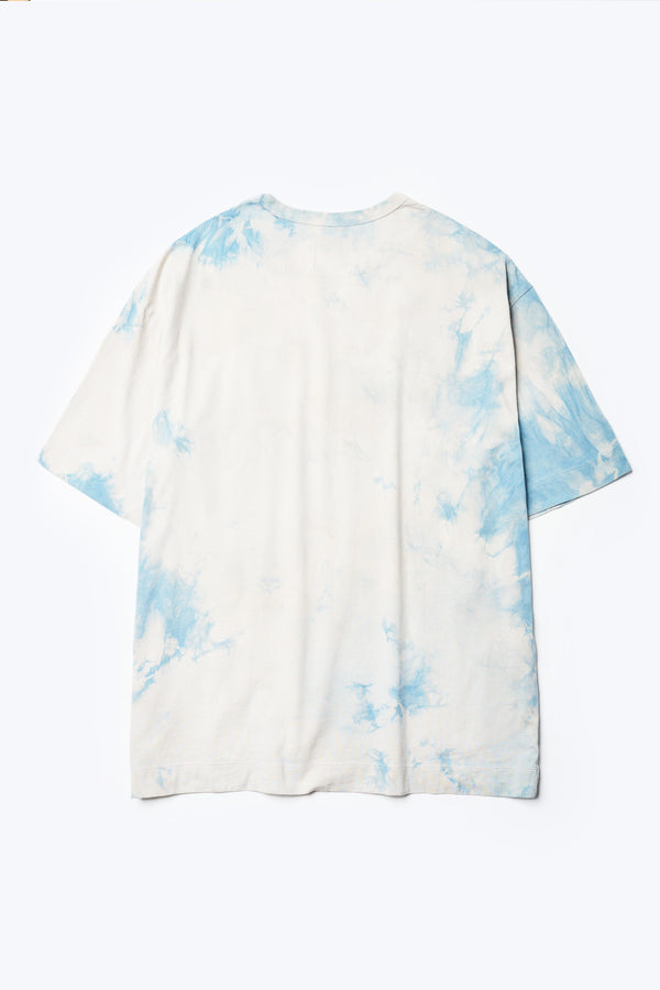 Chroma Hand-Dyed Tee Pale Blue