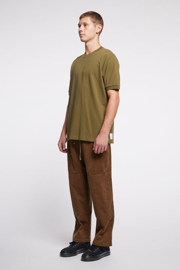 Pique S/S Tee Olive