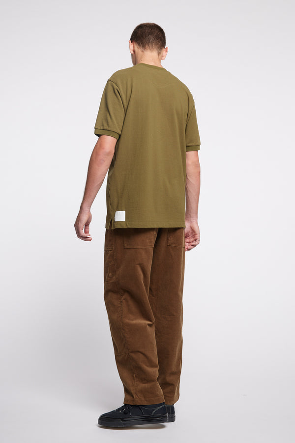 Pique S/S Tee Olive